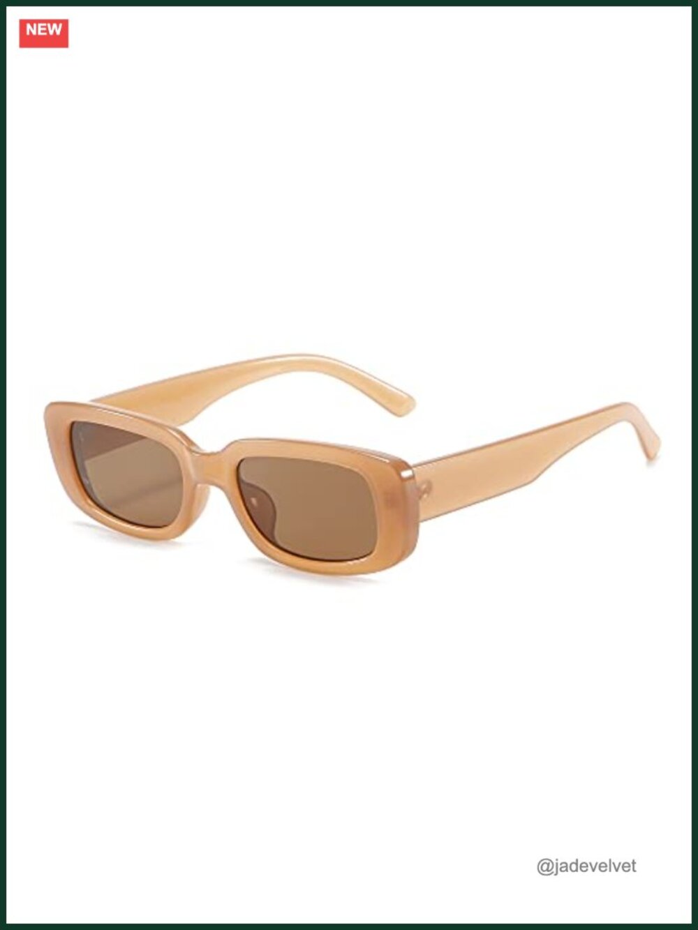 Retro Rectangle Sunglasses for Women UV400 Protection Driving Glasses
